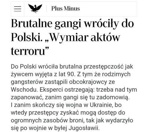 Dzisiejsi następcy gangsterów „Wołomina” czy „Pruszkowa” też są bezwzględni, rabują w biały dzień na - smierdakow - Hejto.pl