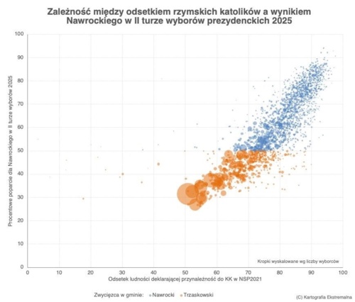 Za „Kartografia Ekstremalna” na Facebooku Jeszcze jedna ciekawa analiza powyborcza. W internecie krąży wiele - Belzebub - Hejto.pl
