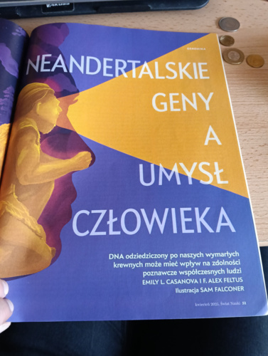Wprowadzenie: wczoraj na Bookmerze wrzuciłem recenzję książki "Neandertalczyk odkryty na nowo", która - BapitanKomba - Hejto.pl