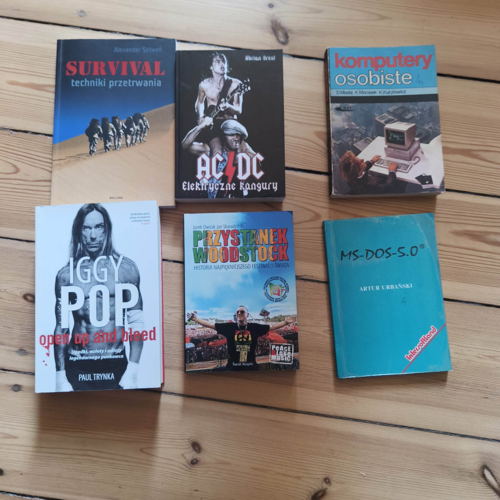 #oddam #zadarmo #ksiazki #muzyka #starekomputery #survival Odbiór osobisty w Legnicy albo wysyłka paczkomatem na koszt - 6502 - Hejto.pl