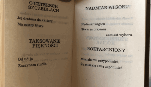 Dzień 51/50 na tagu ﻿#polslowka﻿ Opie, ale co się dzieje, czemu wrzucasz fraszki, czyżbyś dokonał na nas - Rycerz-R - Hejto.pl