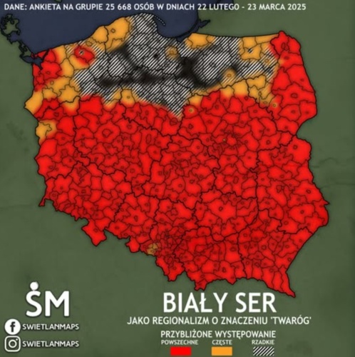 #mapy #ankieta #regionalizmy #swietlanmaps #bialyser - razALgul - Hejto.pl