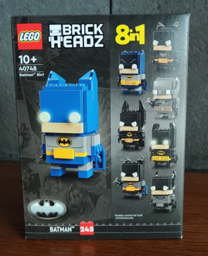 Dzień 651/654 @Felonious_Gru prosiłeś o BrickHeady, więc specjalnie dla Ciebie dzisiaj będzie #batman BH Fajny - damw - Hejto.pl
