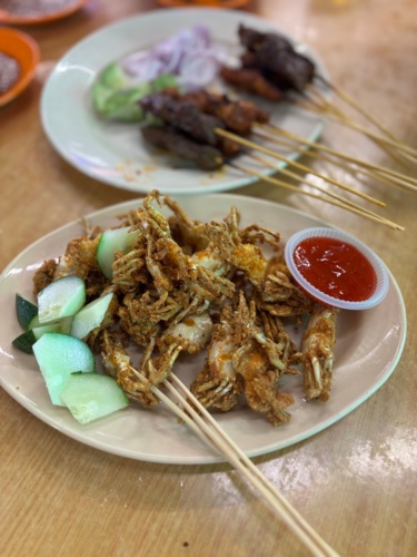 Smazone kraby, hej. #jedzenie #malezja - bartek555 - Hejto.pl