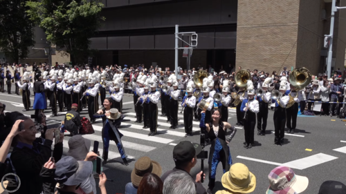 Seika Girls' High School - 25th Dontaku Flower Marching Festival, 2025-05-04 - eloyard - Hejto.pl