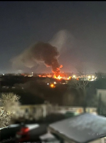 Bardzo ładna akcja na terytorium wroga. Rosyjskie media podają, że w rosyjskim mieście Orzeł płonie skład - alaMAkota - Hejto.pl