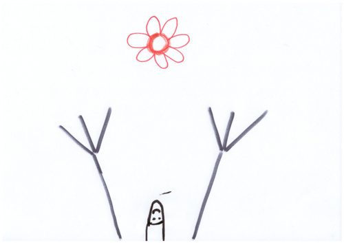 Kontynuując nurt minimalistyczny w mojej twórczości, przedstawiam Państwu obraz nieoczywisty: "@Dziwen cieszy - bori - Hejto.pl