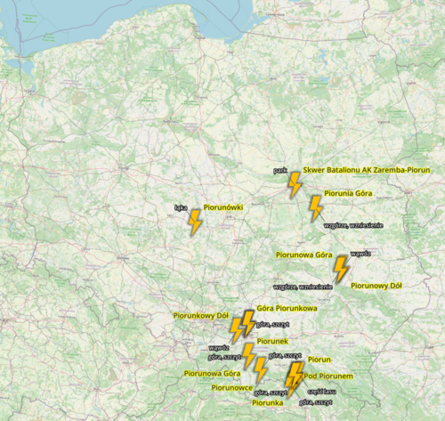 To co lubicie najbardziej, czyli obiekty fizjograficzne Polski z :zap: PIORUNAMI :zap: w nazwie. Róbcie co do was - zuchtomek - Hejto.pl