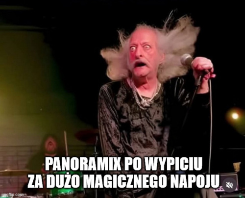 Panoramix po wypiciu za dużo magicznego napoju. Ukradłem od @A_a #heheszki #asterixiobelix #asterix #panoramix - Opornik - Hejto.pl