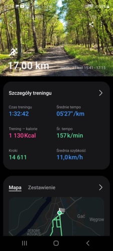 12 764,38 + 17 = 13 781,38 Obejrzałem sobie 3 shorty od tej pani odnośnie techniki biegu. Efekty to dzisiejszy bieg PR - splash545 - Hejto.pl