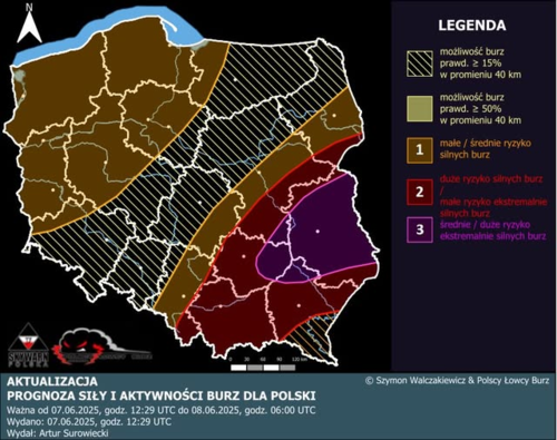 Dzieje się na pograniczu województw świętokrzyskiego, mazowieckiego i lubelskiego, Polscy Łowcy Burz wydali - bojowonastawionaowca - Hejto.pl