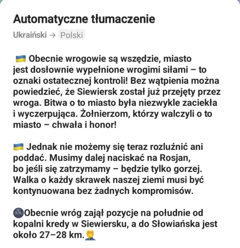 Siewiersk (Obwód doniecki) #ukraina #wojna #rosja - Mikuuuus - Hejto.pl