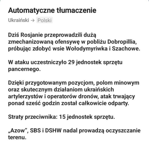 Obwód doniecki Dzis Rosjanie po raz kolejny spróbowali szczęścia i po raz kolejny dostali lanie :partying_face: - Mikuuuus - Hejto.pl