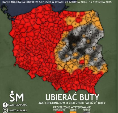 hapy #ankieta #regionalizmy #swietlanmaps #ubieraćbuty - razALgul - Hejto.pl