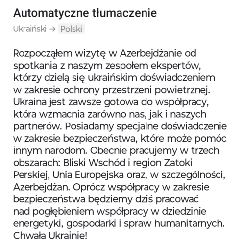 Zełenski przybył do Azerbejdżanu i spotkał się z żołnierzami sił obronnych Ukrainy :flag-ua::flag-az: Filmik - Mikuuuus - Hejto.pl