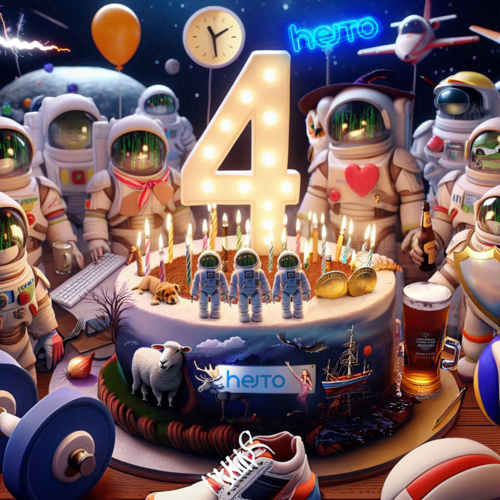 Hejto obchodzi dziś swoje 4. urodziny! :birthday: Minęło jak z bicza strzelił! Z tej okazji przygotowaliśmy - hejto - Hejto.pl