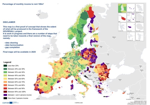 jaki procent wynagrodzenia musisz wydać aby wynająć 100m2 powierzchni do mieszkania europa #ciekawostki - Half_NEET_Half_Amazing - Hejto.pl