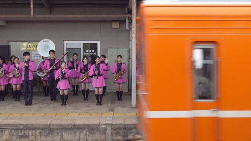 Shimane Izumo Commercial High School Brass Band - Station Site Festival, 2019-10-20 - eloyard - Hejto.pl