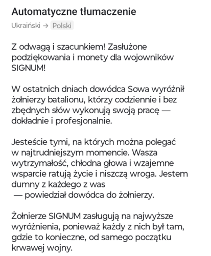 SIGNUM:medal::fire::muscle: https://streamable.com/gs6gng #ukraina #wojna #rosja #wideozwojny #signum - Mikuuuus - Hejto.pl