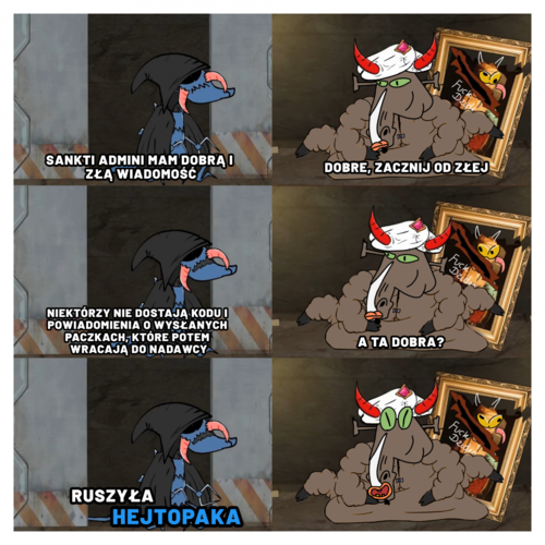 Dobra walić to. Na spokojnie to już było. XD Niby nie jestem częścią tej zabawy, ale trochę mnie zirytowało co - Dziwen - Hejto.pl