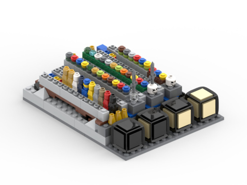 Hexoica: microfig-scale, hexagonal grid based, tactical, modular dungeon map system constructible exclusively with Heroica and Magikus parts - 5tgbnhy6 - Hejto.pl