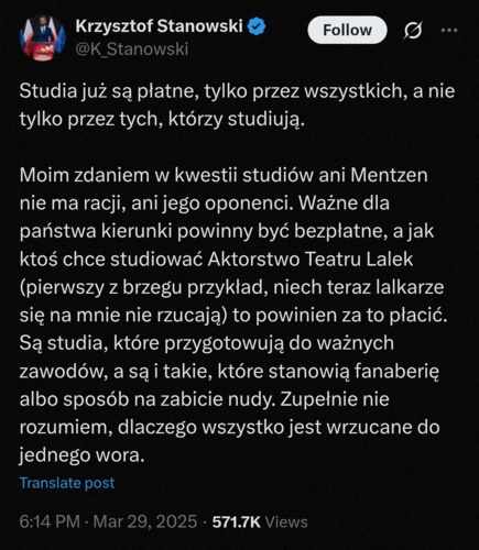 Krzysztof S. wstał i wybrał debilizm. Najgorsze możliwe połączenie nam próbuje zaserwować. Takie, którego koszt - maximilianan - Hejto.pl